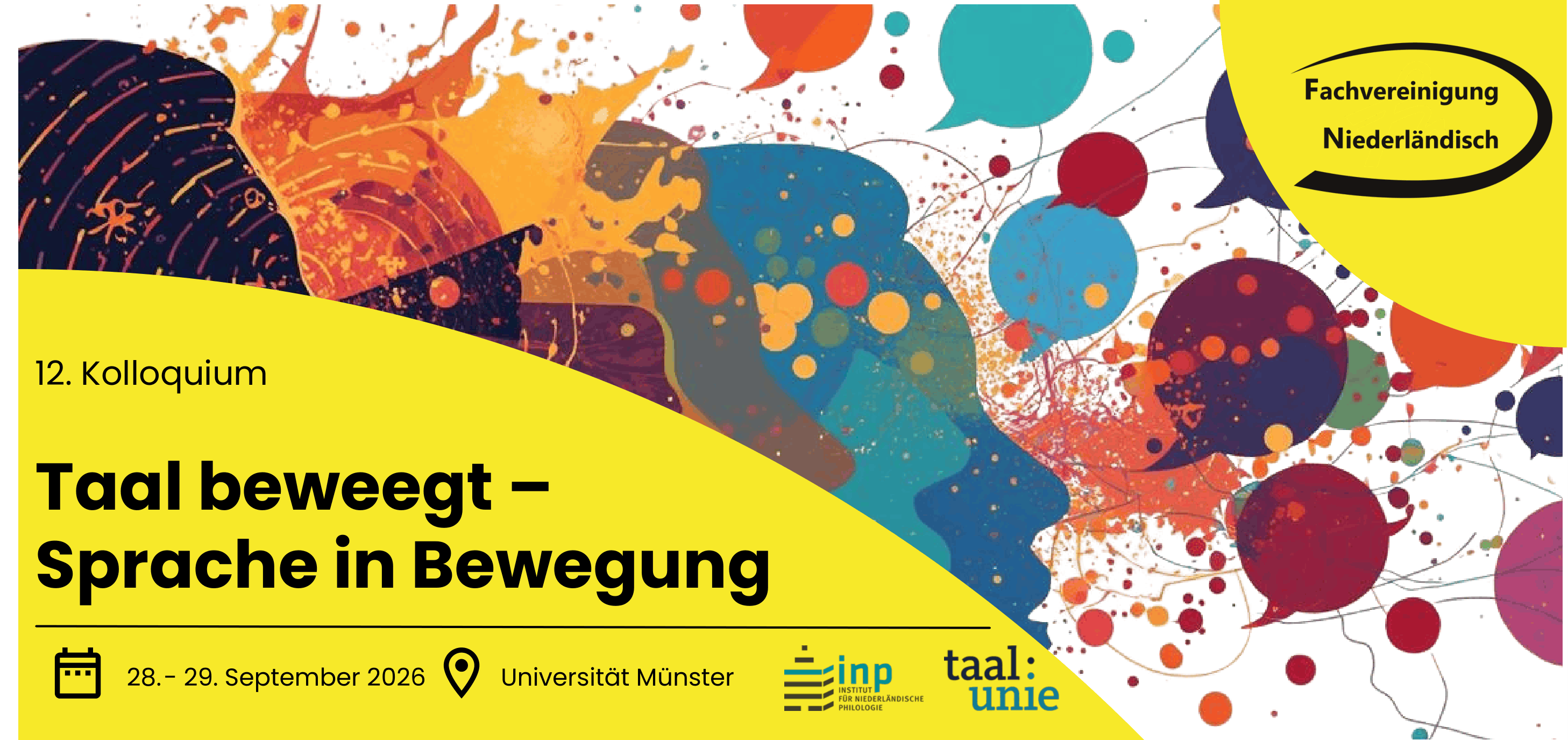 Jubiläums-Kolloquium "Taal beweegt - Sprache in Bewegung"